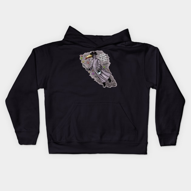 Plague Loops Kids Hoodie by Froobius